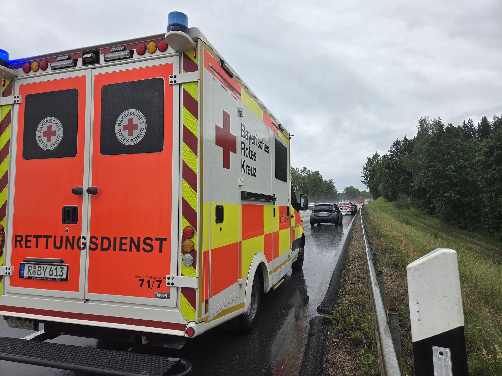 Einsatzfoto Verkehrsunfall